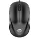 HP 1000 Kabelgebundene optische Maus mit 3 Tasten und 1000 DPI, Schwarz, 4QM14AA