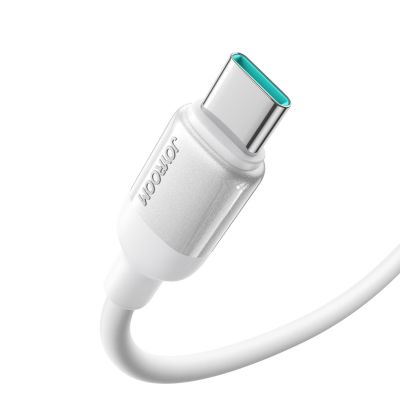 3. Joyroom S-A62 Lively Series 3A Schnelllade-Datenkabel (USB-A auf Typ-C) 1,2 m – Weiß