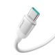 3. Joyroom S-A62 Lively Series 3A Schnelllade-Datenkabel (USB-A auf Typ-C) 1,2 m – Weiß