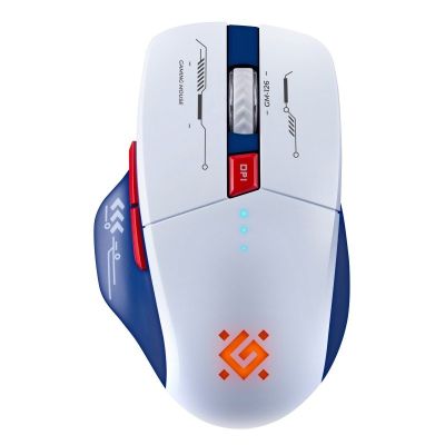 4. DEFENDER MAUS GM-126 TISA RF+BT OPTIK 1600dpi 6P WEISS