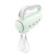 21. Smeg HMF01PGEU Handmixer im Retro-Stil der 1950er Jahre. Pastellgrün.