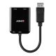 3. Lindy 38433 DisplayPort 2 x HDMI Kabeladapter