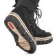 6. Wasserfeste Damen-Schneestiefel mit dicker Sohle, schwarz, Rieker Y6380-00