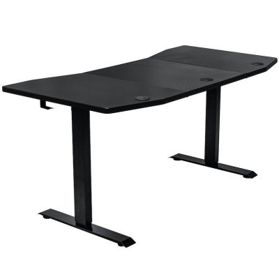 5. Nitro Concepts D16E Gaming-Schreibtisch Carbon Black 1600x800 - Elektrisch höhenverstellbar