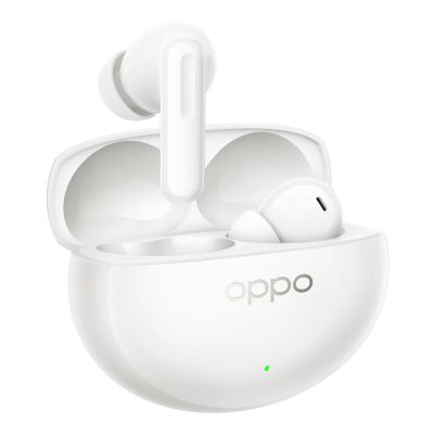 Oppo Enco Air5 Pro In-Ear-Kopfhörer mit Hi-Res-Audio, ANC und KI-Übersetzung – Weiß