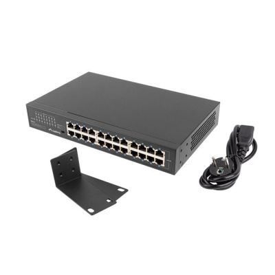 9. LANBERG SWITCH RSGE-24 RACK 19" (24-PORT, 1GB)