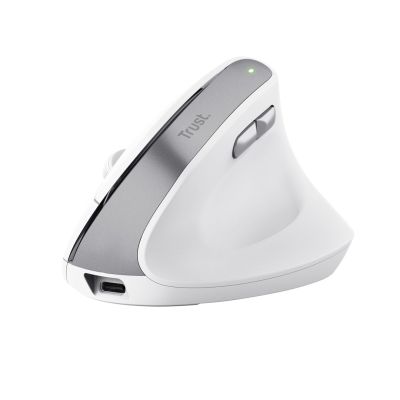 5. Vertrauen Sie BAYO II ERGONOMISCHES KABELLOSES Weiße Maus