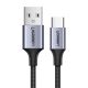 Ugreen US288 60127 USB-A/USB-C QC 3.0 3A 1,5 m Kabel – Grau