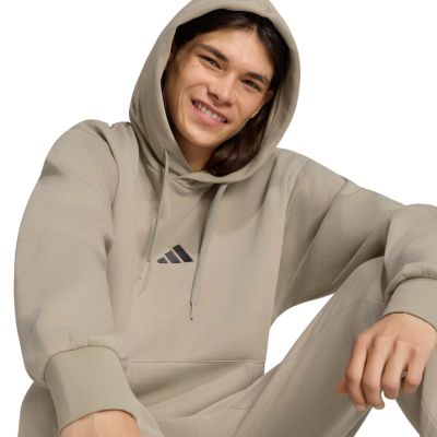 5. adidas Essentials Feelcozy Hoodie für Herren, Beige KF2361