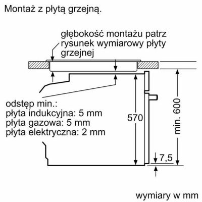 8. BOSCH HBA572EM3 Serie 4 Elektrobackofen 71 l | AirFry | Pyrolyse | Konvektion | Mattschwarz