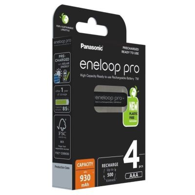 PANASONIC ENELOOP PRO AAA 930mAh 4 Stück.