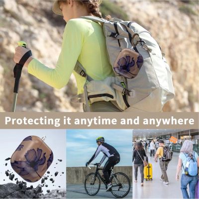 12. Tech-Protect Lamano Hülle für AirPods 4 – braun und lila