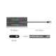 3. Orico XCR 12-in-1 RGB USB-C Dockingstation mit 3x USB-A, USB-C PD, 100W HDMI, 4K VGA, RJ45 Gigabit-SD- und microSD-Kartenleser – Grau