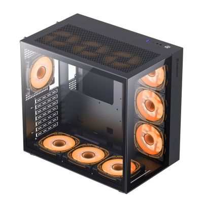 3. GameMax Infinity BK Midi Tower Schwarz