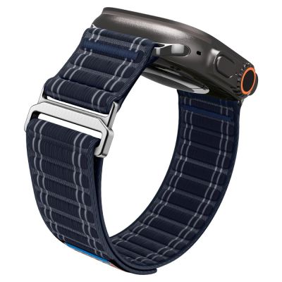 6. Spigen WBF0 Armband für Apple Watch 44 / 45 / 46 / 49 mm - Marineblau