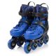 4. Meteor M 34-37 Loky Rollschuhe Schwarz/Blau