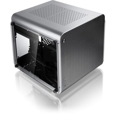 RAIJINTEK METIS EVO TGS Mini Tower Silber