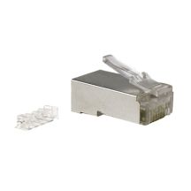 ALANTEC RJ45 STP-Stecker Kat. 6 für Kabel (100er-Packung)