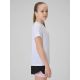 5. Schnelltrocknendes Sport-T-Shirt für Mädchen 4F 4FJRSS26TFTSF2388-10S