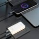 6. Dudao A65Q 65W GaN Reise-Wandladegerät USB-A / USB-C PD Ultradünn EU / US - Weiß
