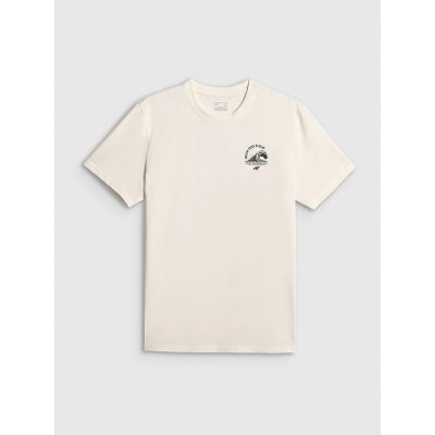 5. Lässiges Herren-T-Shirt mit Aufdruck 4F 4FRSS26TTSHM4296-11S