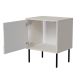 3. INSERTO Nachttisch, 2-teilig, 50 x 40 x 61,5 cm, Kaschmir + LED