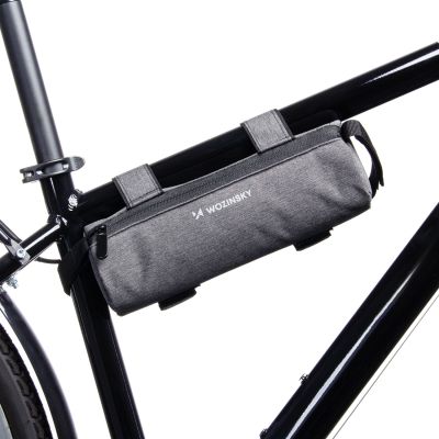 5. Wozinsky WBB37GRB Fahrradtasche mit Wärmeisolierung – Grau