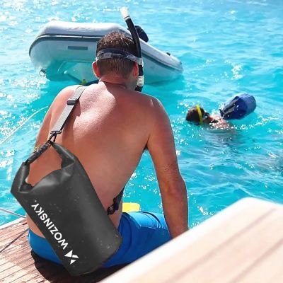 3. Wozinsky WWK-30 wasserdichte Tasche für 30l SUP-Kajak - schwarz