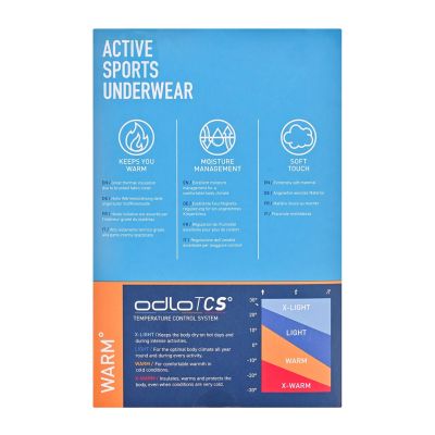 7. Herren T-Shirt ODLO BL TOP Rollkragen langarm ACTIVE WARM Größe M Grau