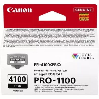 2. Canon LUCIA PRO II Tintenpatrone, 1 Stück, Original, Standardreichweite, Fotoschwarz