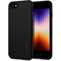 Spigen Liquid Air Hülle für iPhone 7 / 8 / SE 2020 / SE 2022 – Schwarz