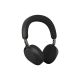 Jabra Evolve3 75 Headset Kabelloses Headset mit Kopfbügel Anrufe/Musik USB Typ-C Bluetooth Schwarz