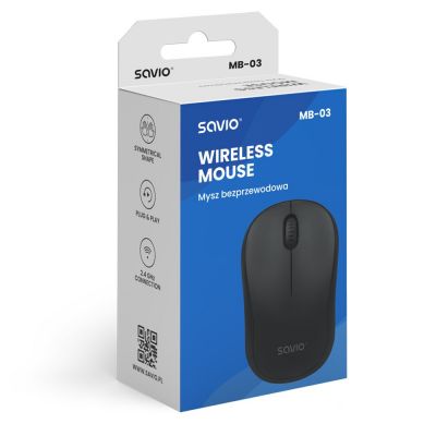 4. SAVIO WIRELESS MOUSE MB-03