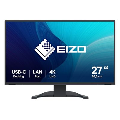 LCD-Monitor 27" EIZO FlexScan EV2740X-BK 68,6 cm 3840 x 2160 px 4K Ultra HD LCD Schwarz