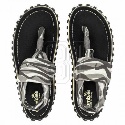 11. Gumbies Slingback Flip-Flops W G-SB-WN-BL