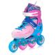 Meteor Rollschuhe S 30-33 Loky Pink/Blau