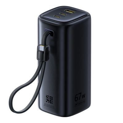 6. Baseus EnerGeek GX11 MiFi 20000mAh 67W Powerbank mit WLAN-Funktion - Schwarz