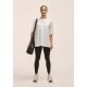 5. Casall Damen Oversized T-Shirt aus Baumwollmischung, Weiß