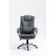 3. Activejet beheizter Massage-Bürostuhl YK7304 Grau