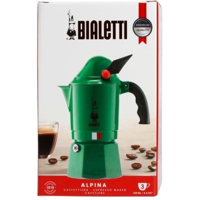 2. Bialetti Moka Express Alpina 3tz Kaffeemaschine