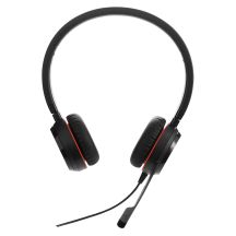 Jabra Evolve 20 SE Headset, kabelgebunden, Kopfbügel, Büro/Callcenter, USB Typ-C / USB Typ-A, Schwarz
