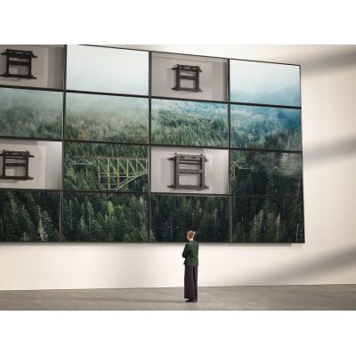 9. Equip 650352 Monitorhalterung/Ständer 177,8 cm (70") Wandmontage Schwarz
