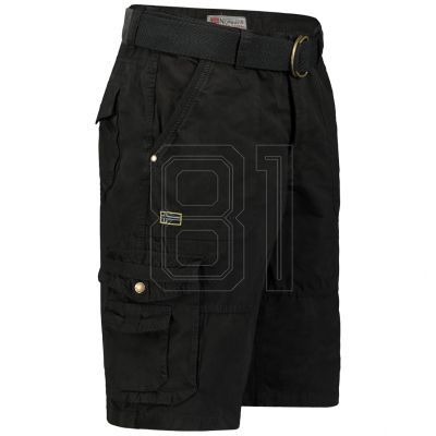 3. Geographical Norway Perou DB 063 M SY3035H/GN-Schwarze Shorts