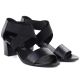 3. Schwarze Jezzi RMR1954-27 Riemchensandalen für Damen