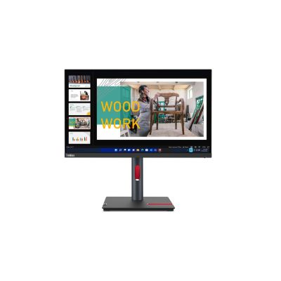 3. Lenovo ThinkVision P24q-30 LED-Display, 60,5 cm (23,8 Zoll), 2560 x 1440 Pixel, Quad HD, Schwarz