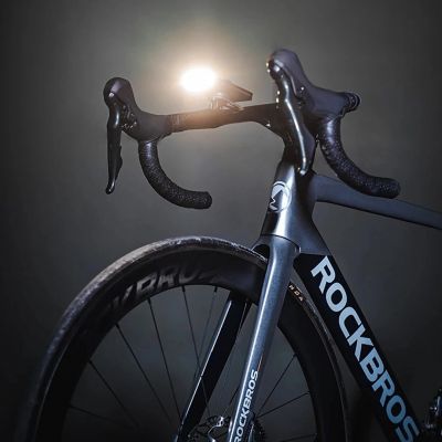 3. Rockbros JP008 Fahrrad-Frontlicht für Theke mit Powerbank 5000mAh 150lm IPX6 - schwarz