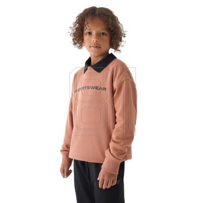 4. 4F M1224 Jr sweatshirt 4FJWAW24TSWSM1224-65S