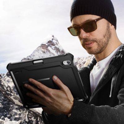 6. Tech-Protect Kevlar Pro Hülle für iPad 10,9" 2022 - Schwarz
