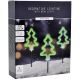 6. Dekorative Gartenleuchten, 3er-Set, Neon-Wegeleuchten für den Weihnachtsbaum