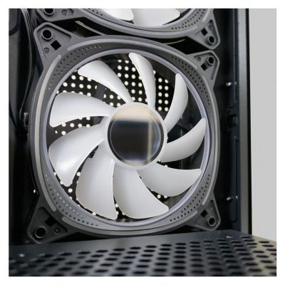 22. LC-Power LC-715B-ON Midi-Tower-Computer-Sicherheitshalterungen Schwarz